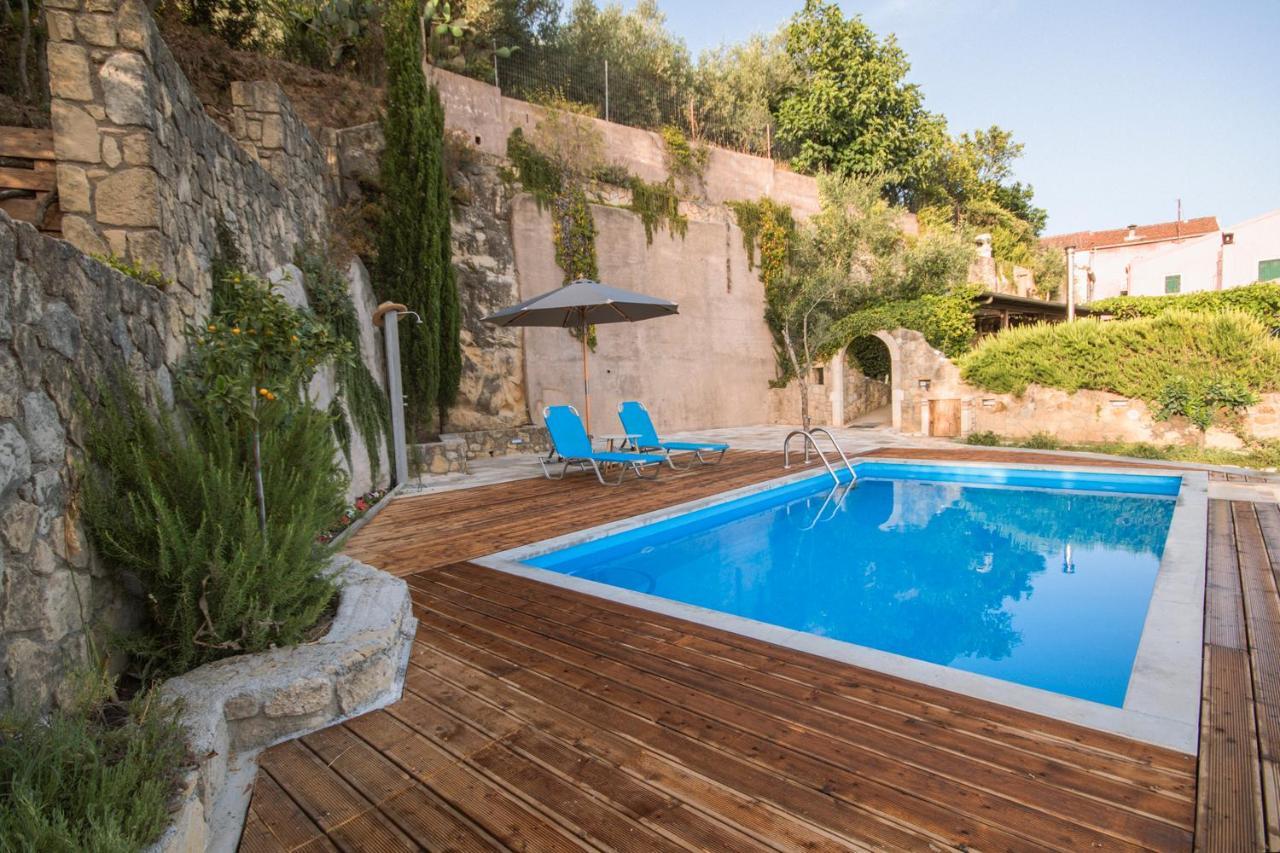 Corfu Tramezzo Designer'S House Villa Basztúni Kültér fotó