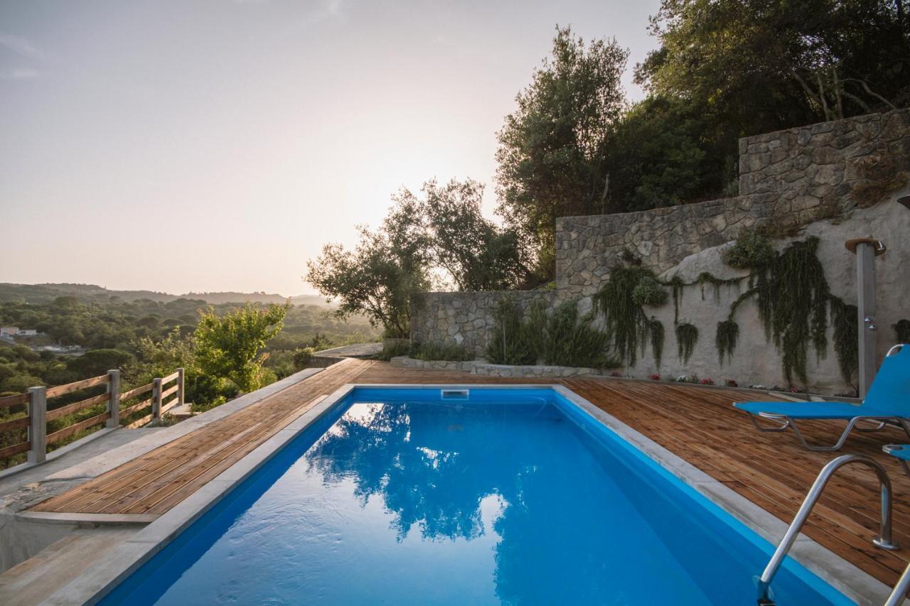 Corfu Tramezzo Designer'S House Villa Basztúni Kültér fotó